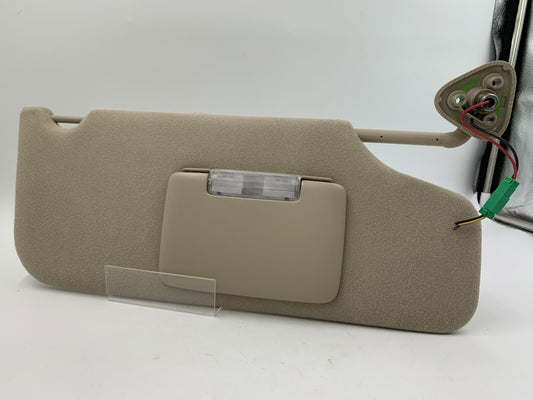 2008-2009 Ford Taurus X Passenger Sun Visor Gray Illuminated OEM B03B44006