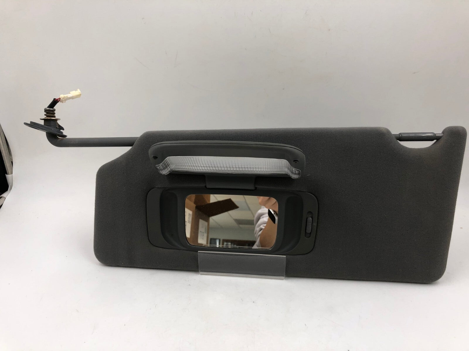 2005-2012 Toyota Avalon Driver Sun Visor Gray Illuminated OEM C02B37051