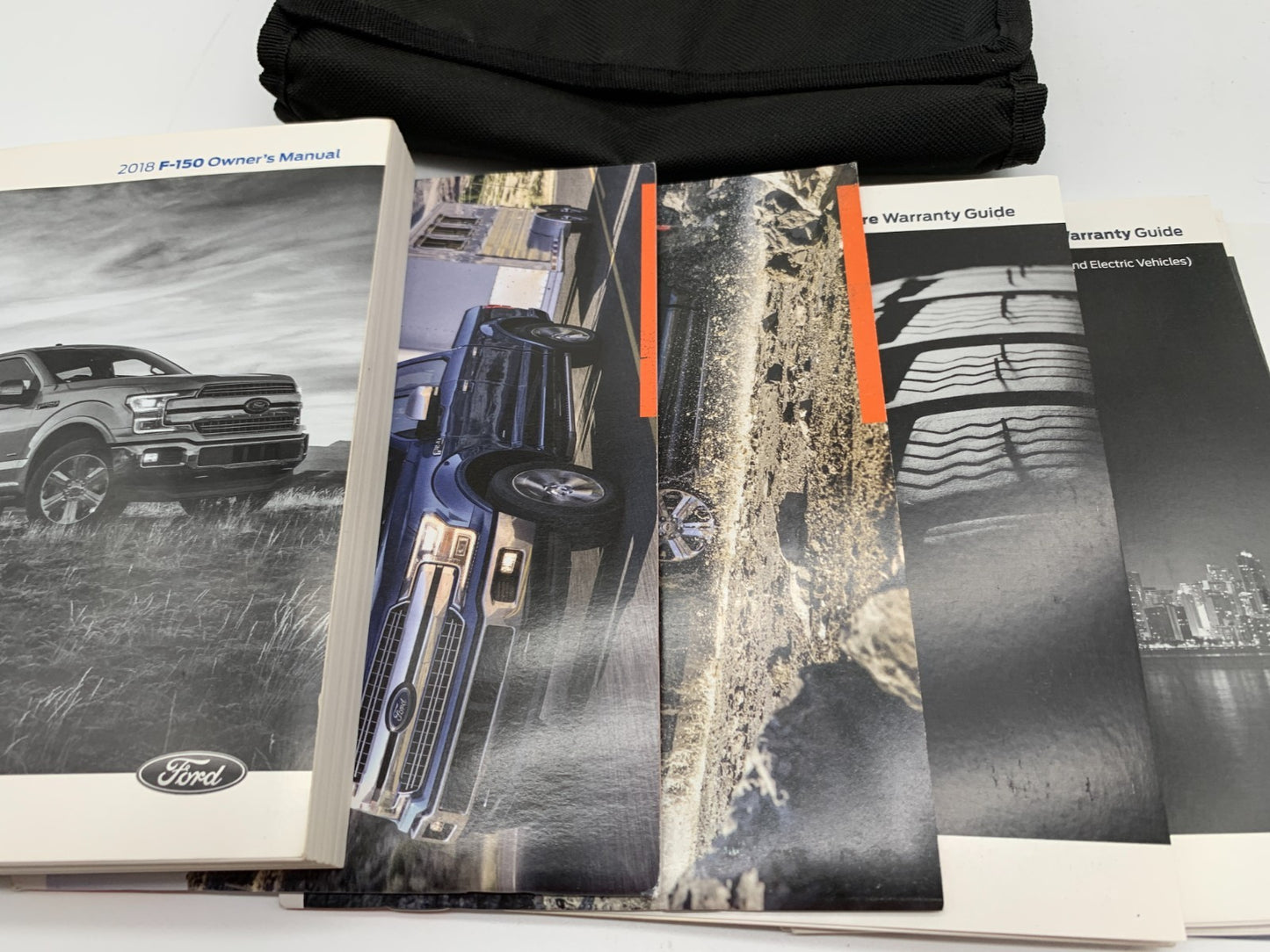 2018 Ford F-150 F150 Owners Manual Set with Case OEM B04B35017