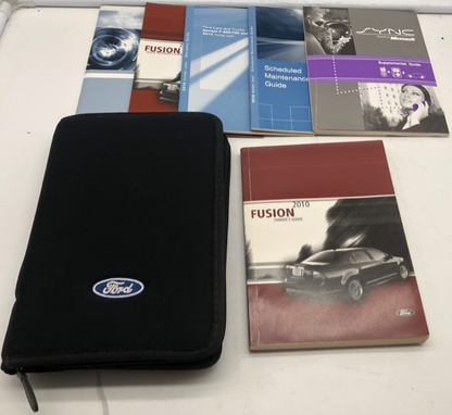 2010 Ford Fusion Owners Manual Set with Case OEM B03B43003