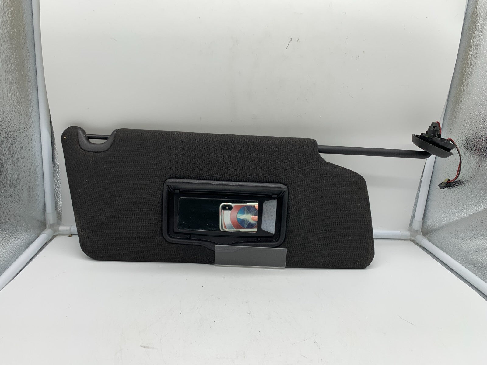 2011-2015 Ford Explorer Passenger Sun Visor Sunvisor Black Illuminated C03B36001