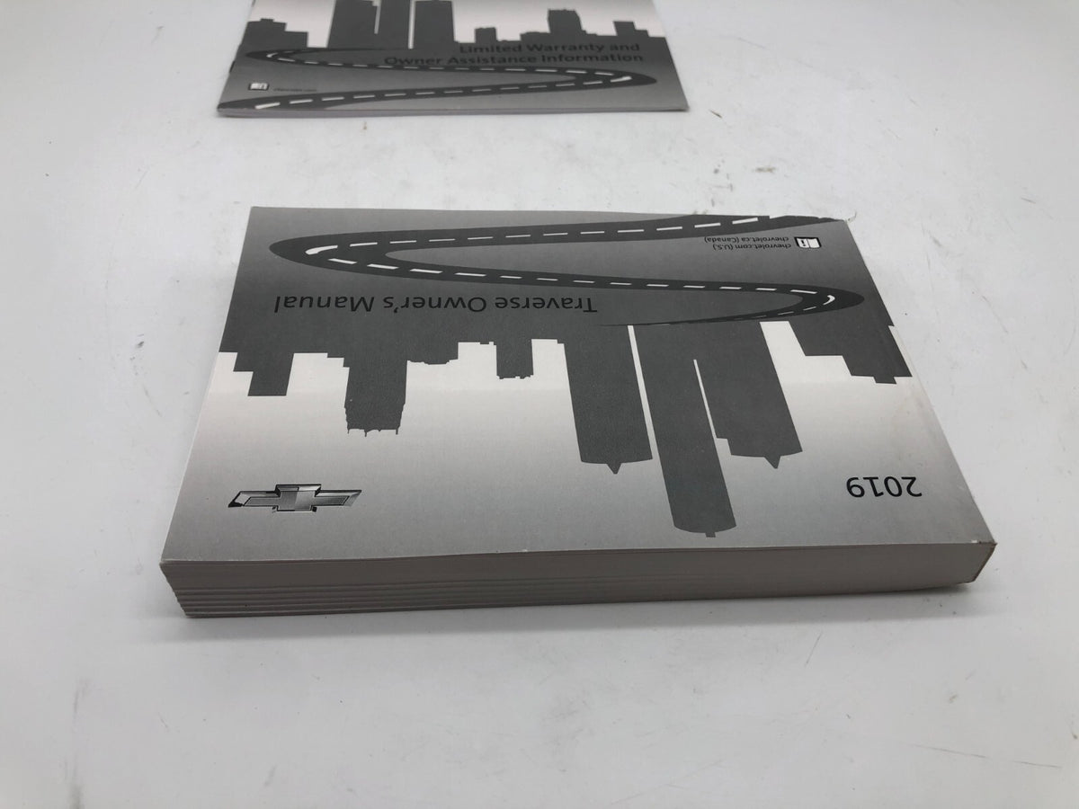 2019 Chevrolet Traverse Owners Manual Set OEM B03B63016