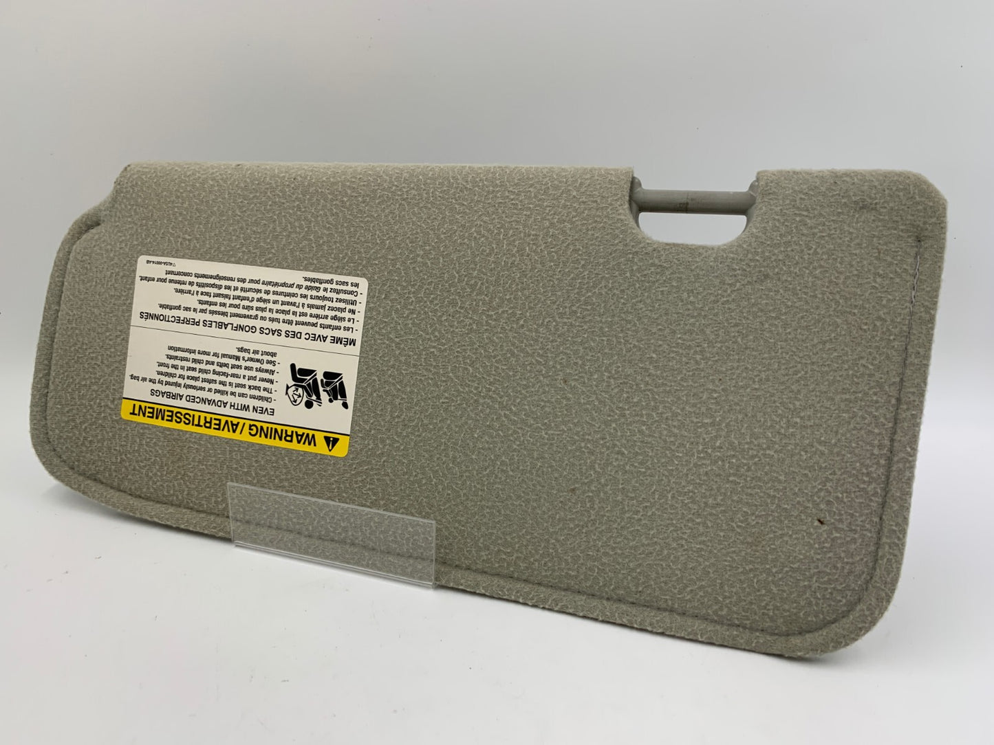 2001-2002 Ford Escape Passenger Sun Visor Gray OEM D04B48069