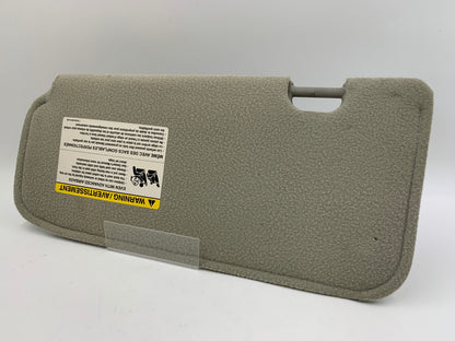 2001-2002 Ford Escape Passenger Sun Visor Gray OEM D04B48069