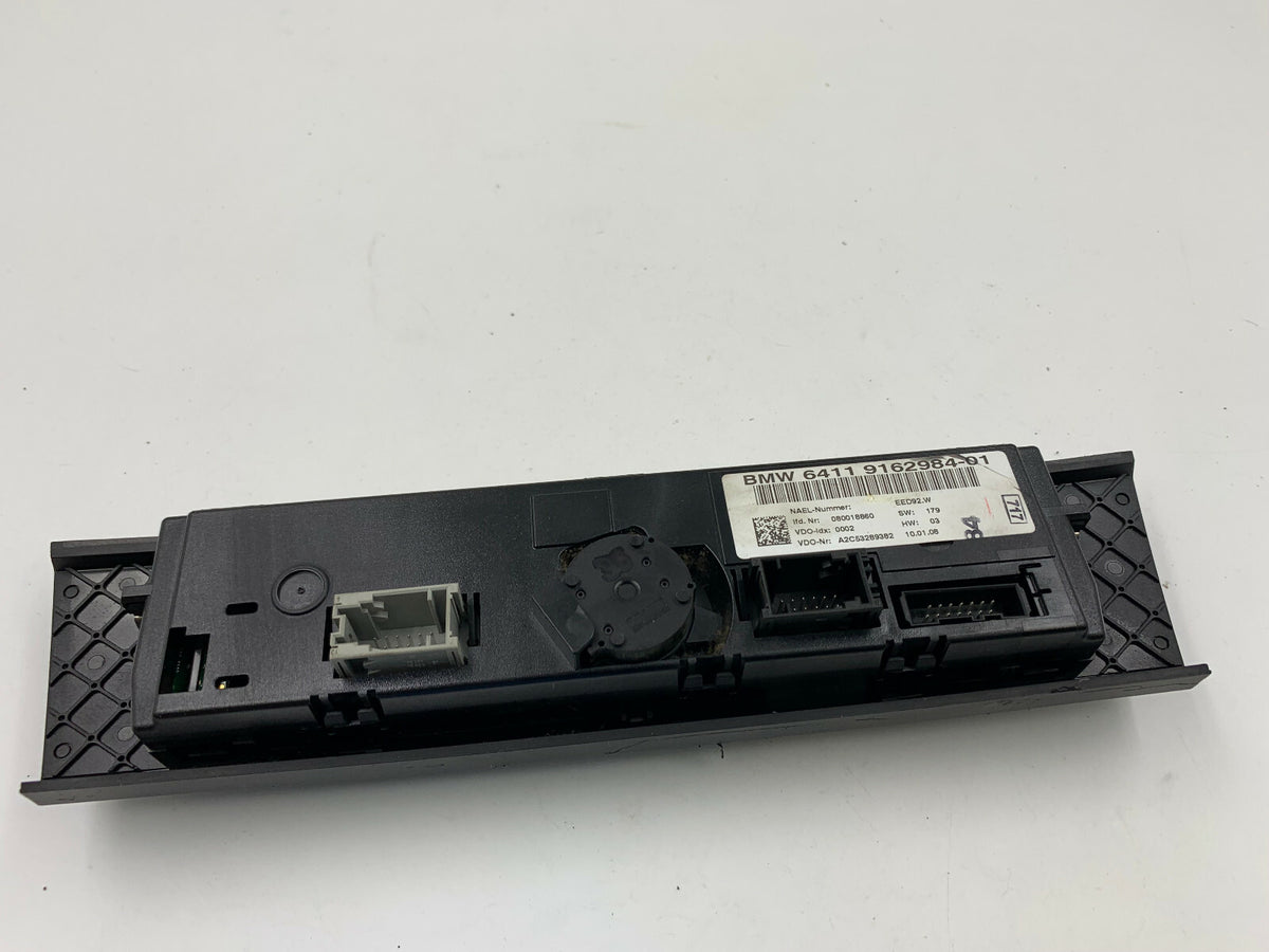 2007-2010 BMW 335i Coupe AC Heater Climate Control Unit OEM B02B20006