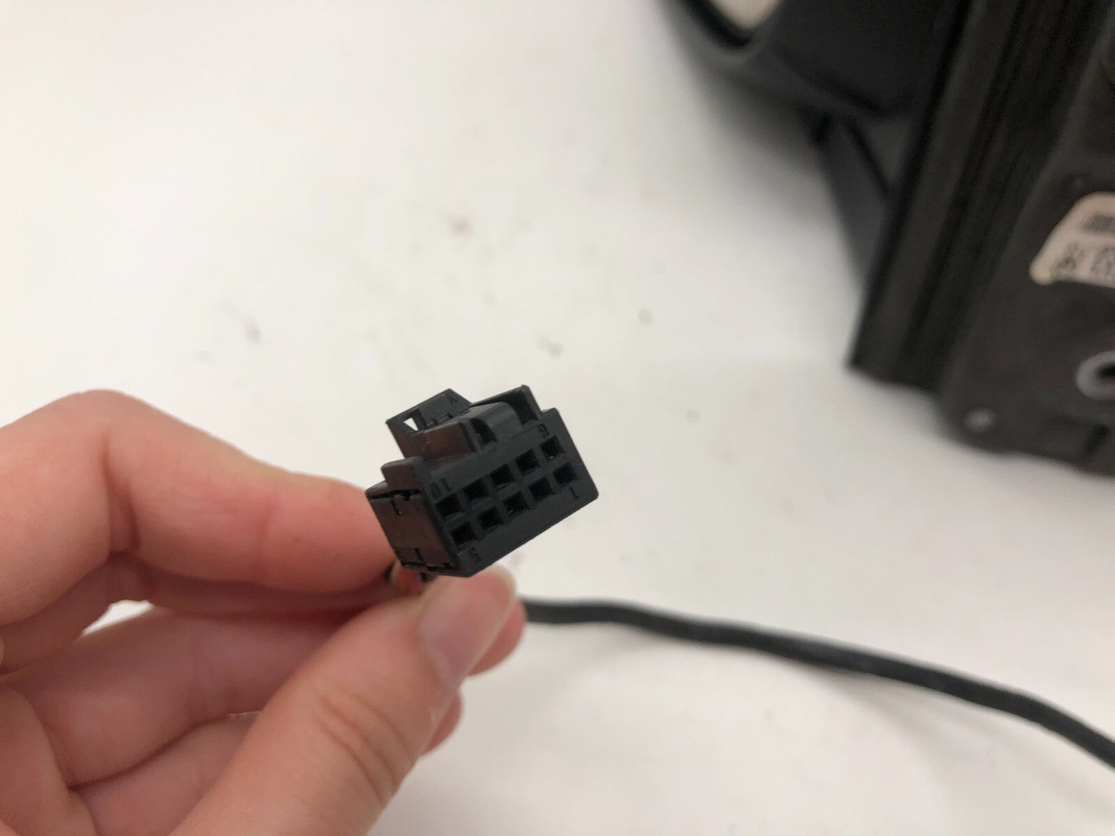 2011-2020 Dodge Caravan Driver Side View Power Door Mirror Red OEM C02B27084