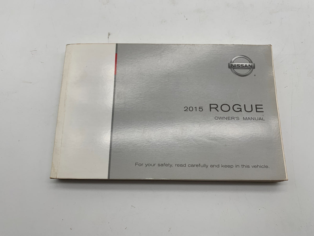 2015 Nissan Rogue Owners Manual Set with Case OEM A01B44007