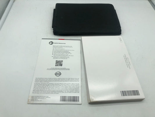 2018 Nissan Versa Sedan Owners Manual Set with Case OEM D03B07001