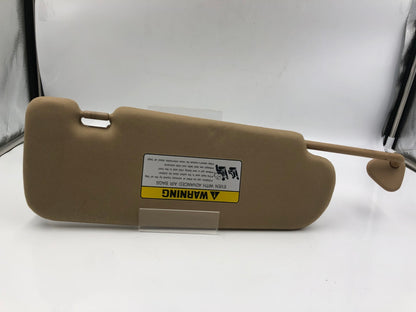 2011-2014 Hyundai Sonata Driver Sun Visor Brown OEM D03B30086