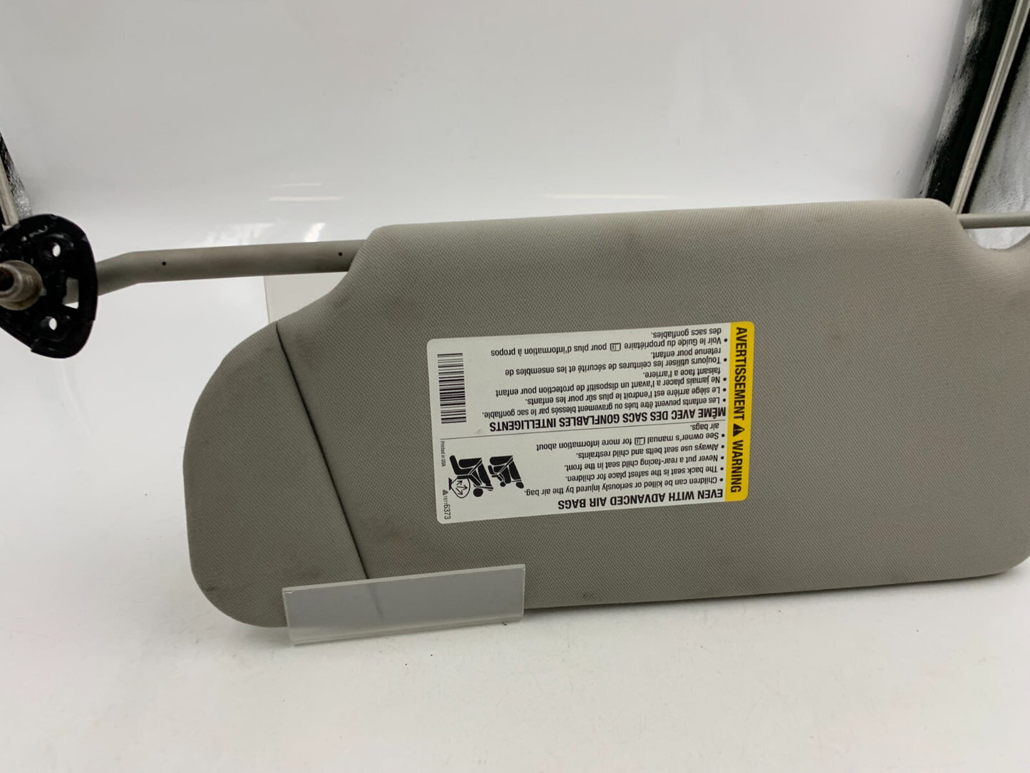 2005-2009 Buick LaCrosse Passenger Sun Visor Gray Illuminated OEM A02B24066