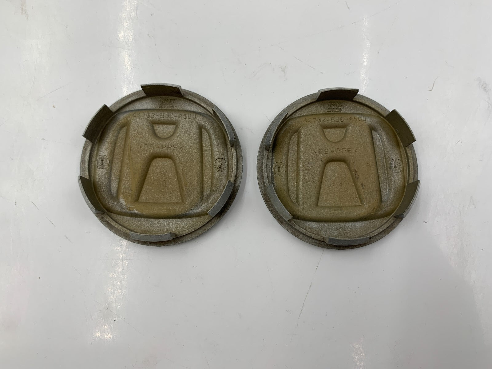 Honda Rim Wheel Center Cap Set Silver OEM B04B49004