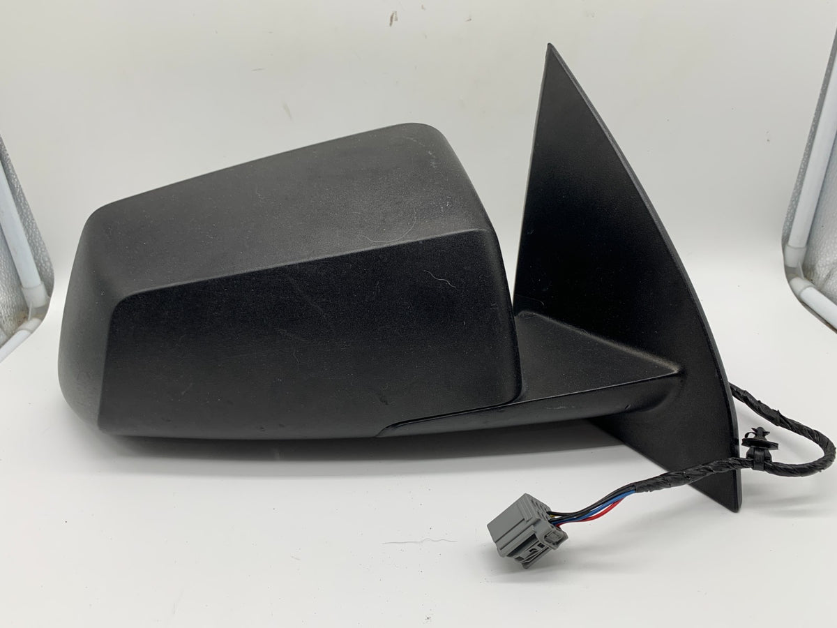 2007-2008 GMC Acadia Passenger Side View Power Door Mirror Black OEM A04B38005