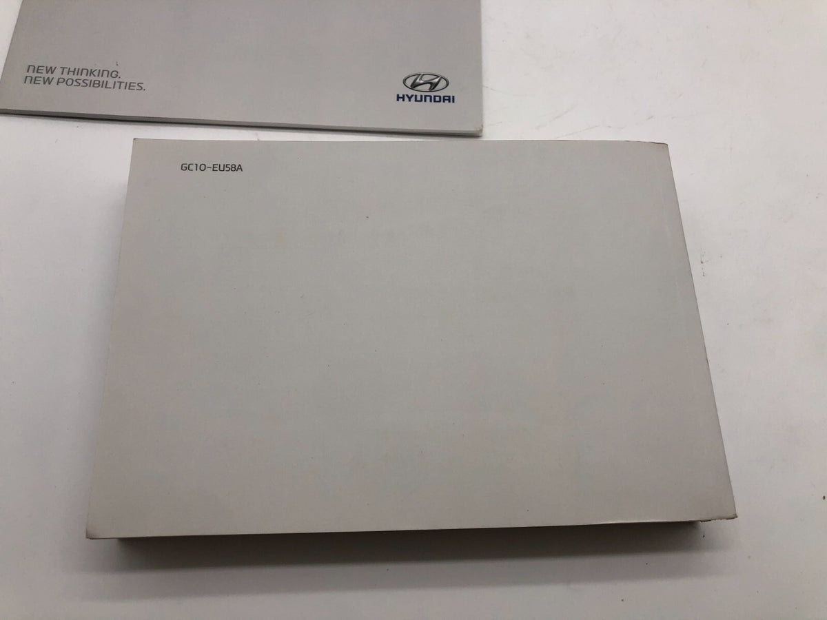 2016 Hyundai Sonata Owners Manual Set with Case OEM R01B22016