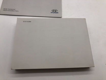 2016 Hyundai Sonata Owners Manual Set with Case OEM R01B22016