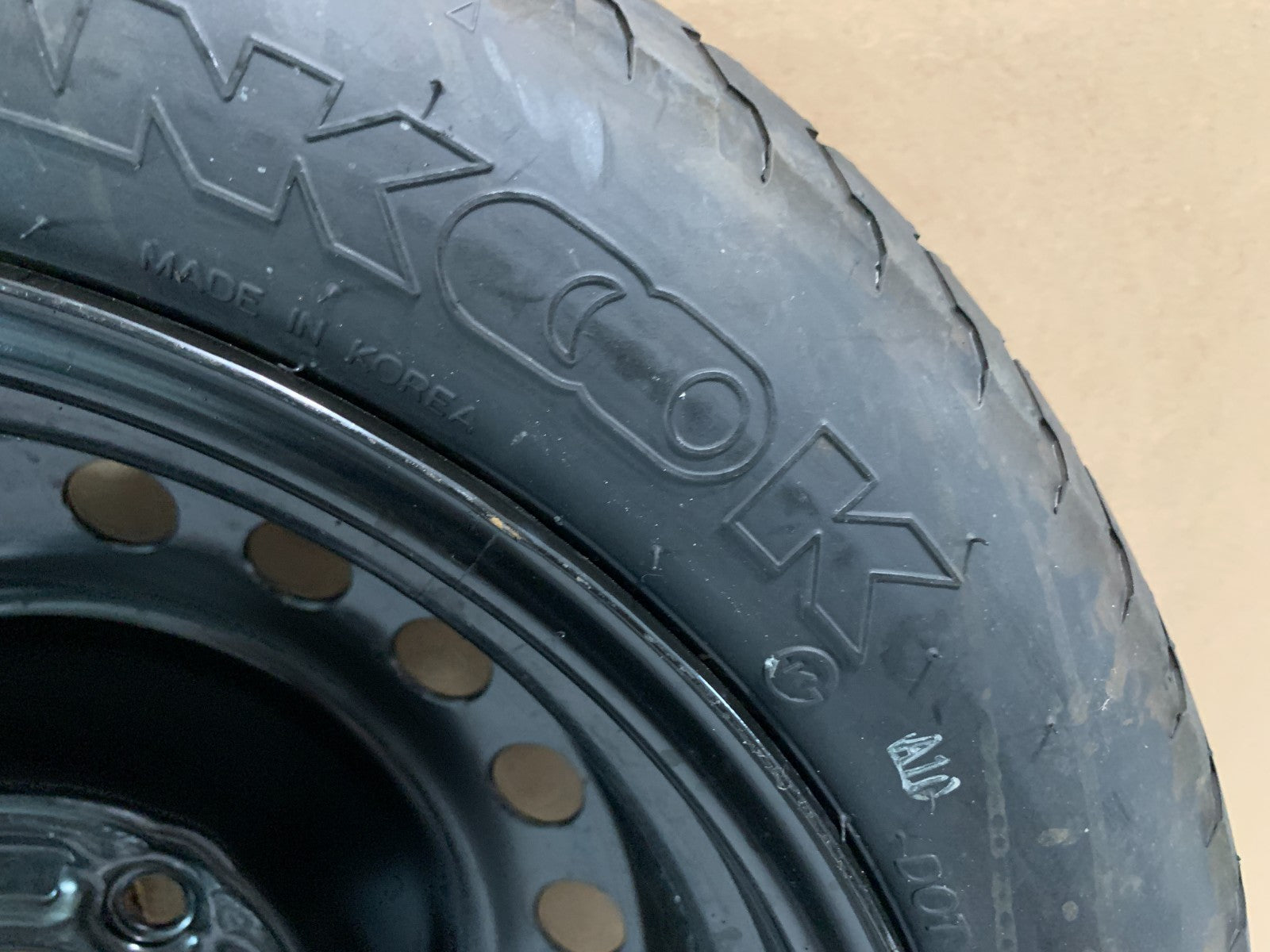 2015-2020 Hyundai Sonata 16" Spare Tire Wheel Compact Donut T125/80D16 OEM