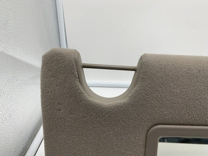 2002-2004 Chevrolet Trailblazer EXT Passenger Sun Visor Gray OEM E02B50024