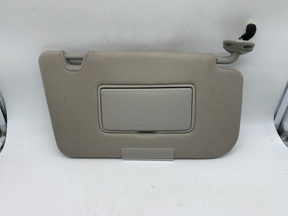 2014-2017 Nissan Rogue Passenger Sun Visor Gray with Illumination OEM E02B18007
