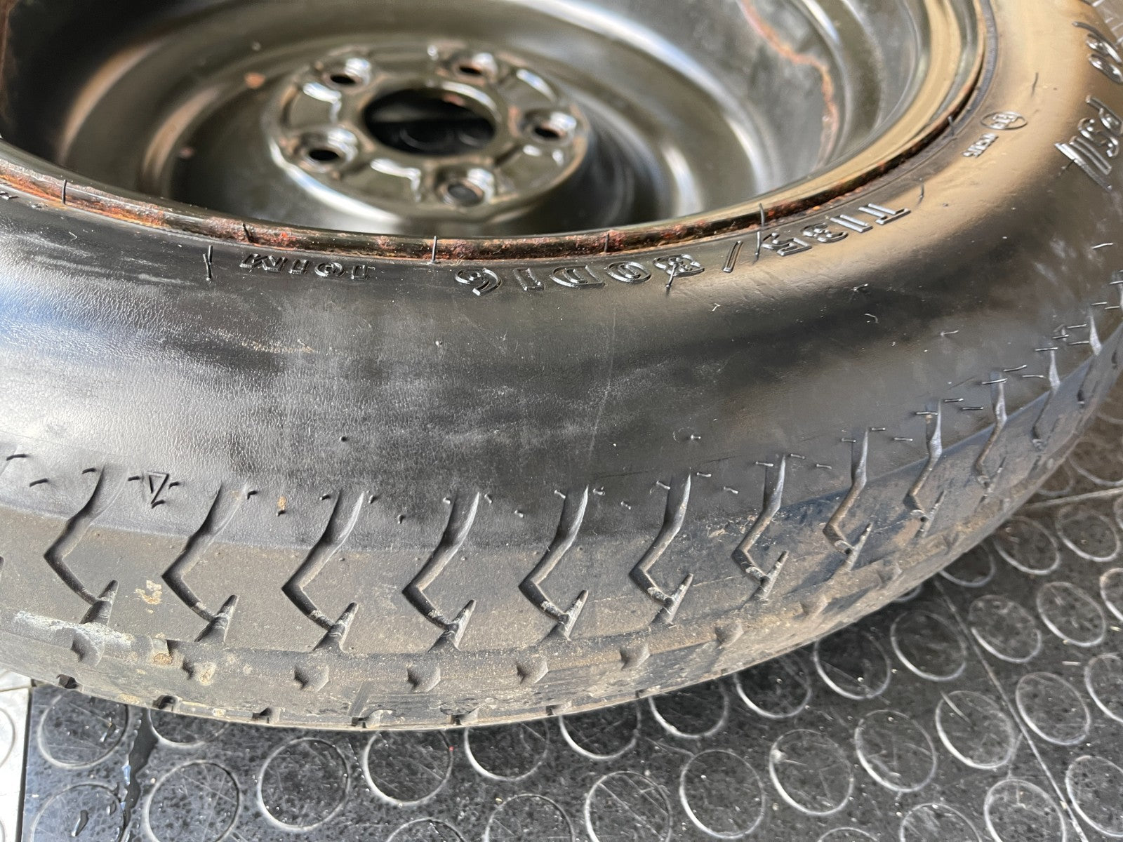 1999-2004 Honda Odyssey 16" Spare Tire Wheel Compact Donut T135/80D16 Goodyear