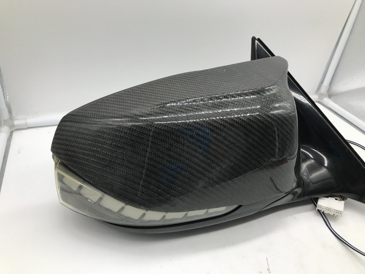 2016-2017 Infiniti Q50 Q 50 Passenger Side View Power Door Mirror Gray OEM