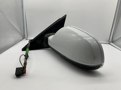 2010-2016 Audi A4 Driver Side View Power Door Mirror White OEM B04B49010