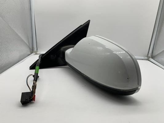 2010-2016 Audi A4 Driver Side View Power Door Mirror White OEM B04B49010