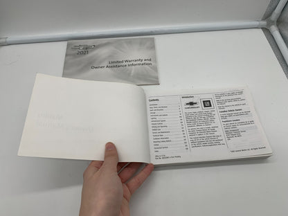 2021 Chevrolet Malibu Owners Manual Set OEM A02B54008