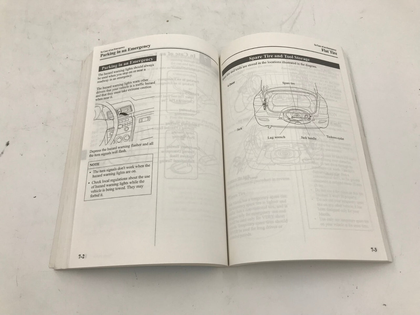 2007 Mazda 3 Owners Manual OEM E01B67010
