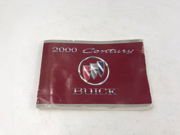 2000 Buick Century Owners Manual OEM A02B55029