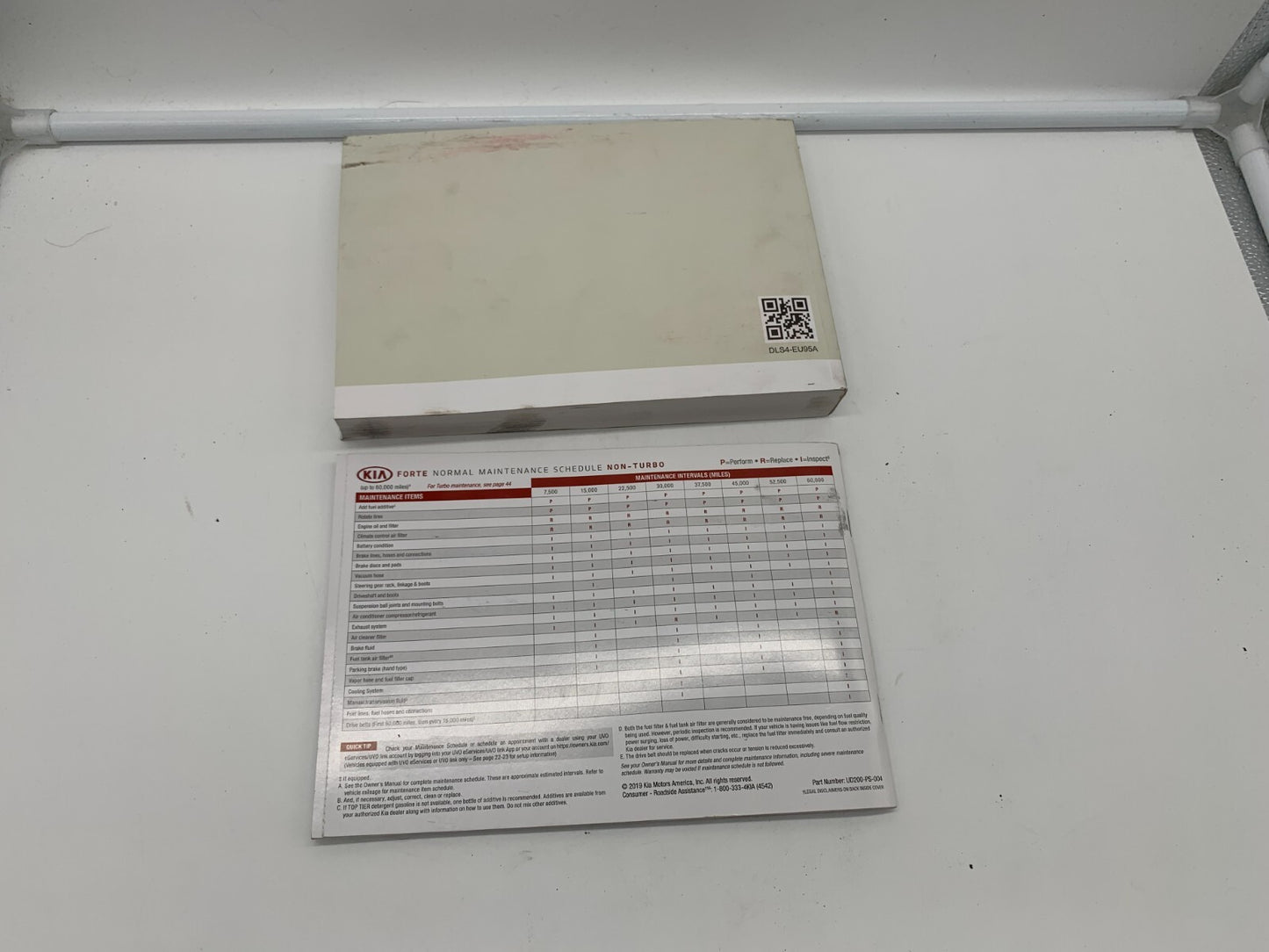 2020 Kia Forte Owners Manual Set OEM A02B54004