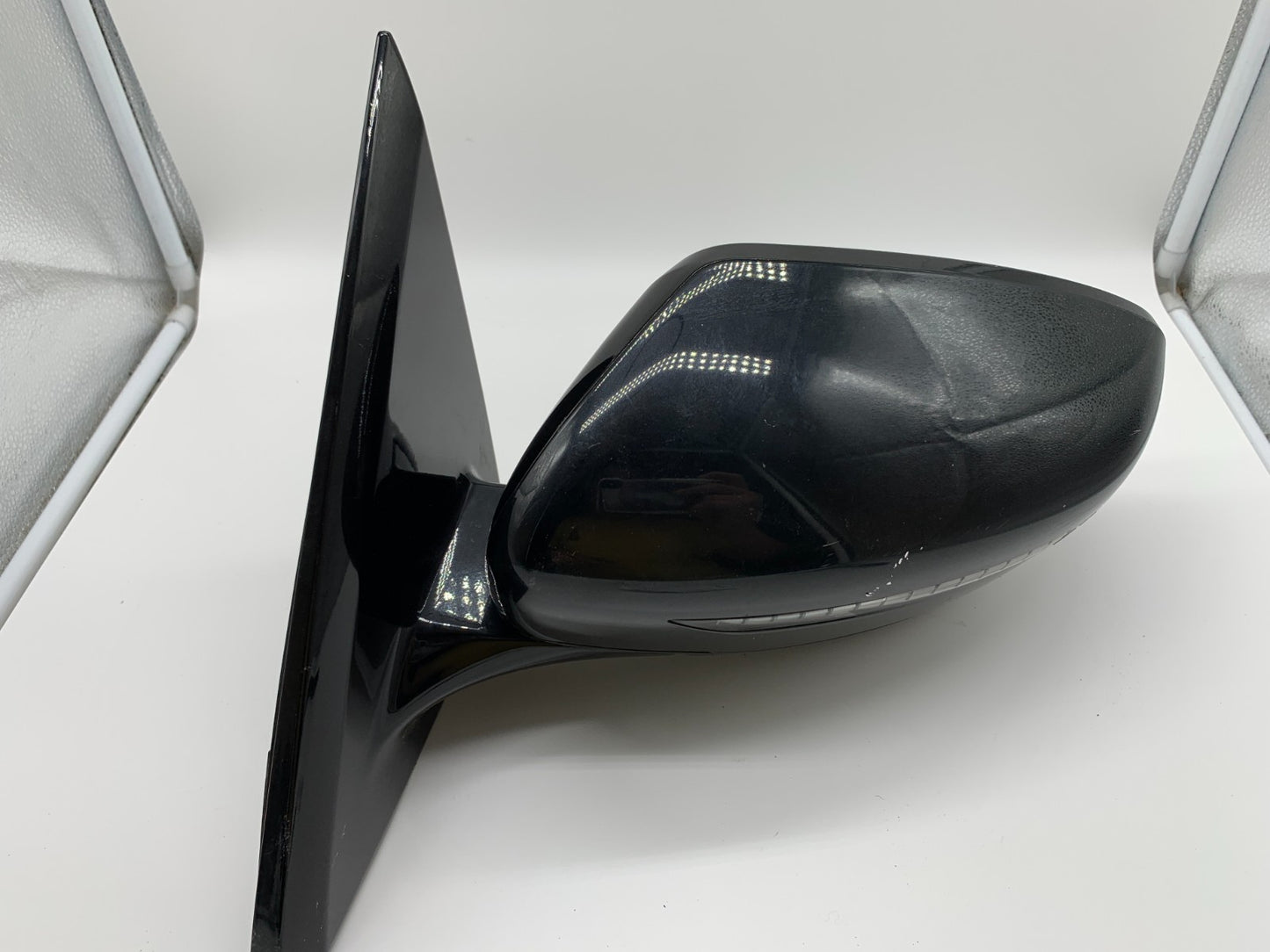 2017 Nissan Pathfinder Driver Side Power Door Mirror Black OEM C03B12009