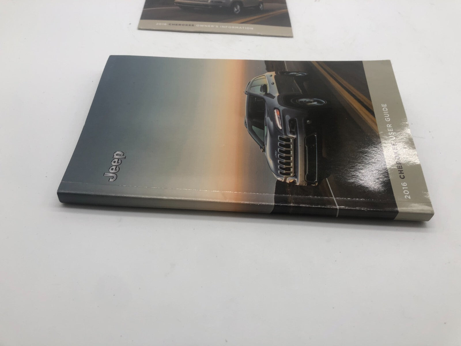 2016 Jeep Cherokee Owners Manual Set with Case OEM A03B35057