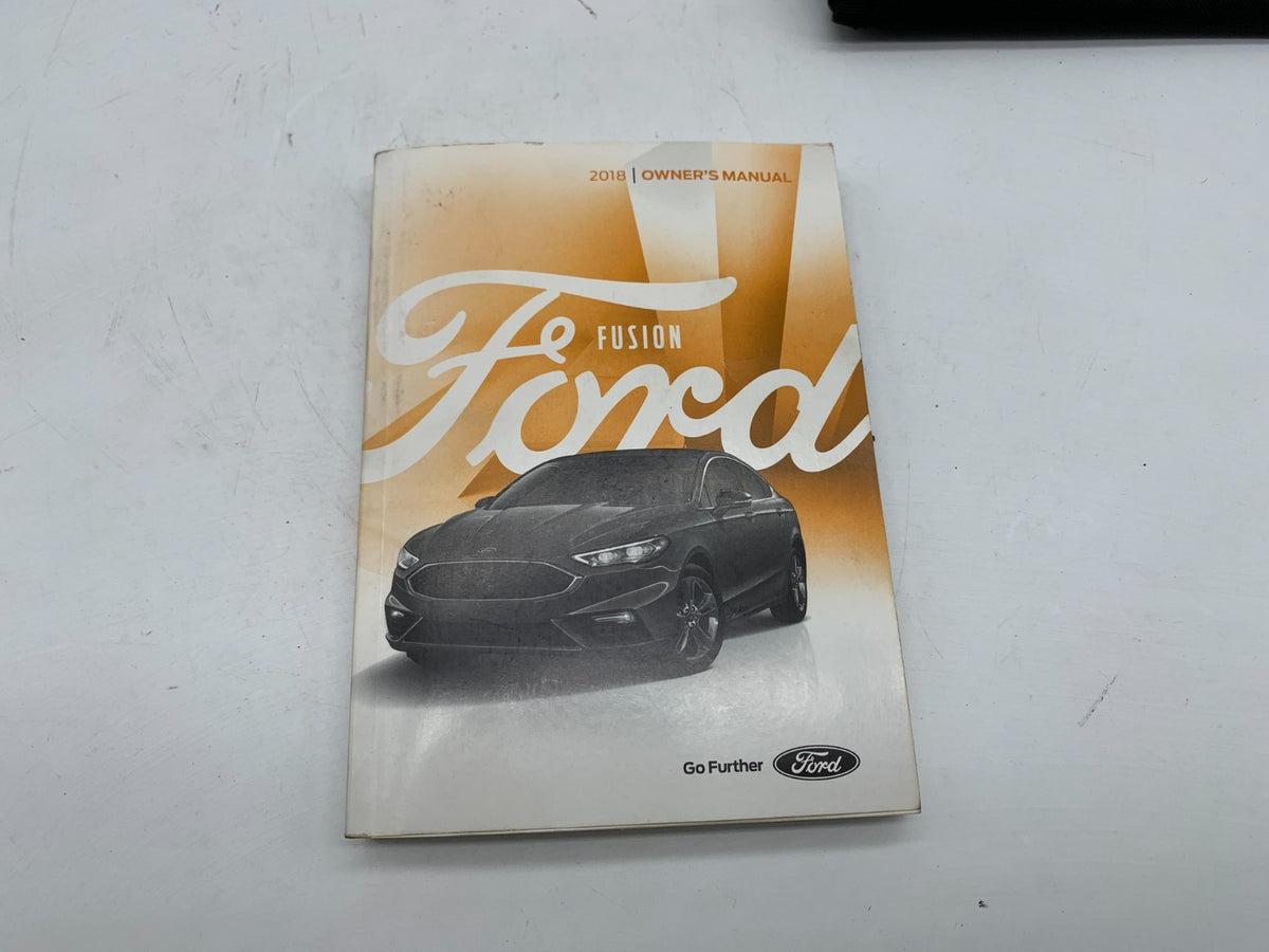 2018 Ford Fusion Owners Manual Set with Case OEM B02B24008
