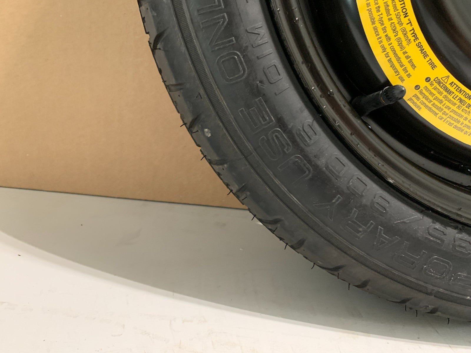 2017-2023 Subaru Impreza 16" Spare Tire Wheel Compact Donut T135/80D16