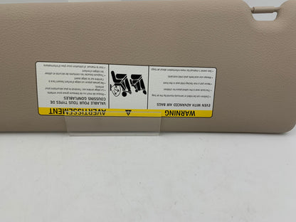2012-2018 BMW 328i Passenger Sun Visor Gray OEM C02B22050