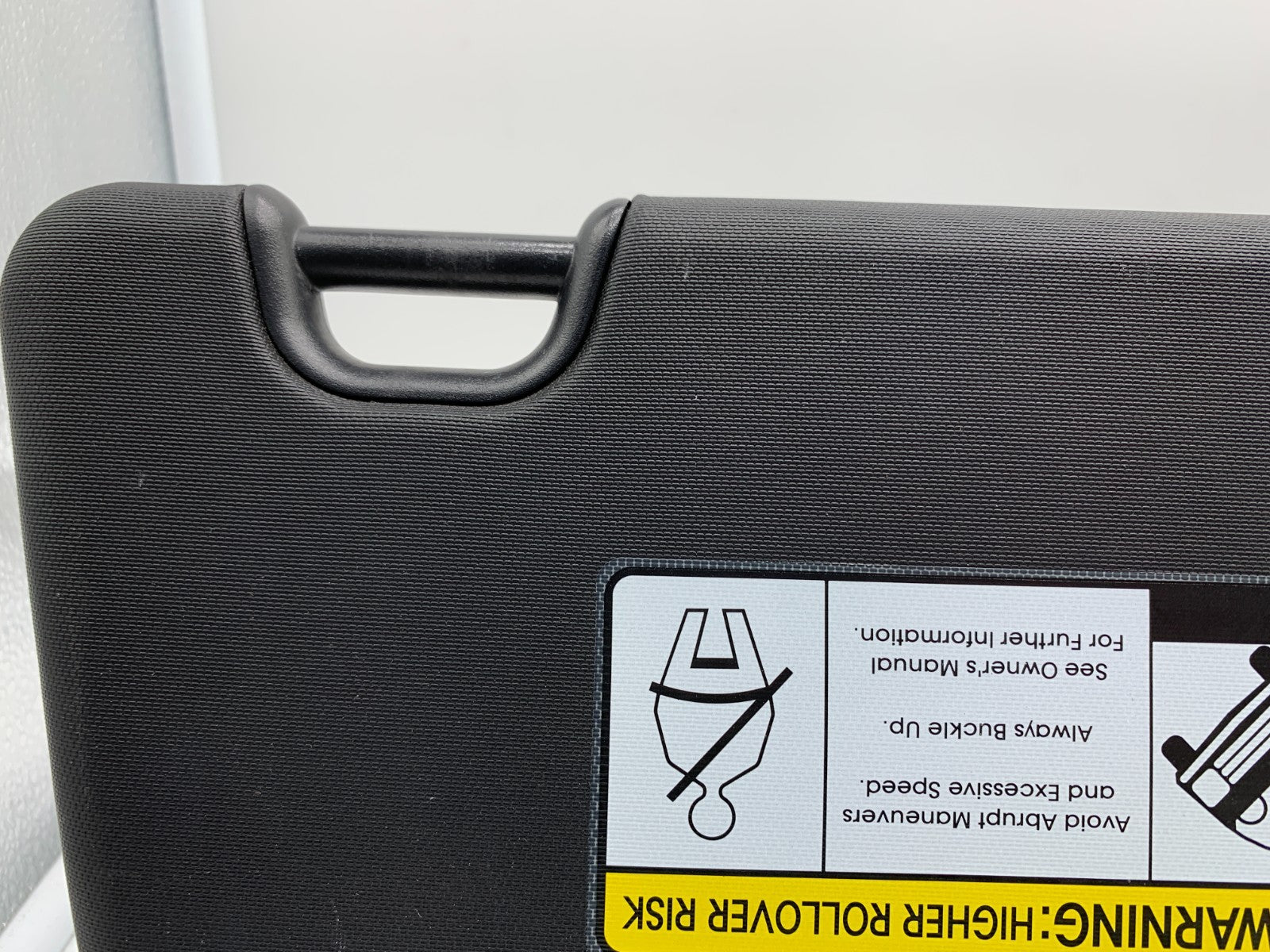 2014-2019 Kia Soul Driver Sun Visor Black Illuminated OEM A04B01002