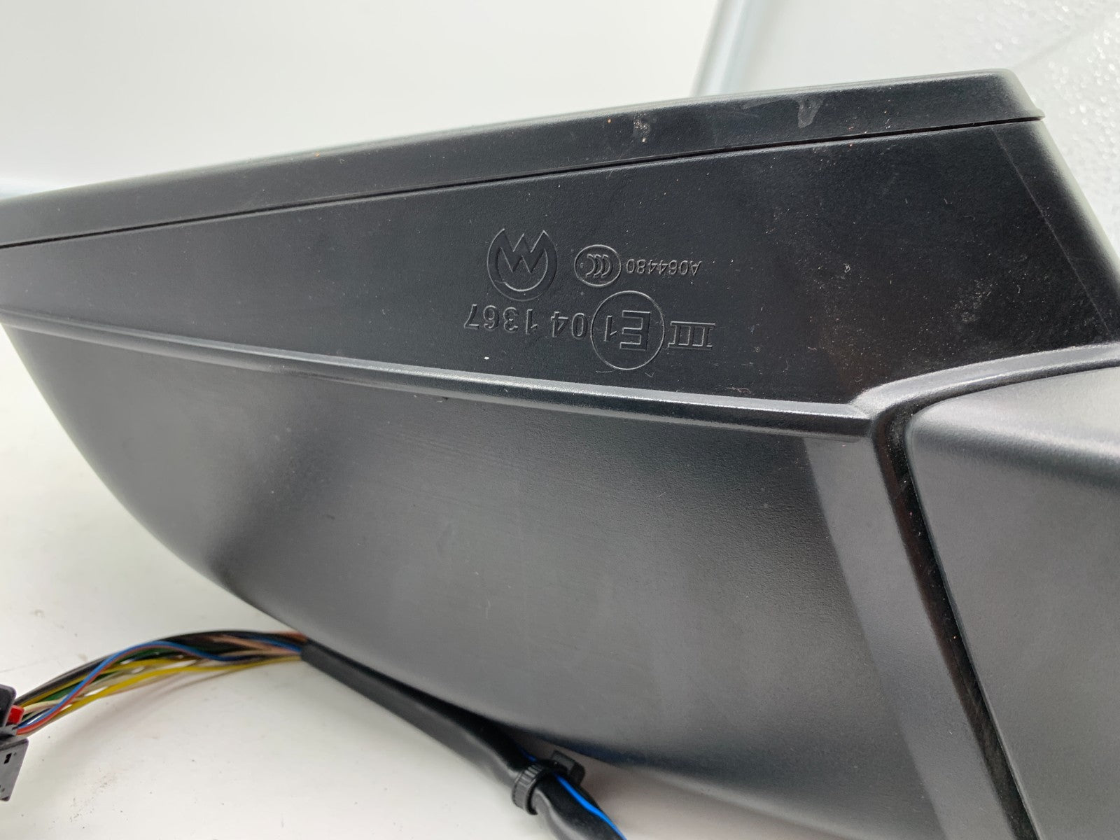 2017-2019 Audi Q7 Driver Side View Power Door Mirror Black Auto Dim OEM