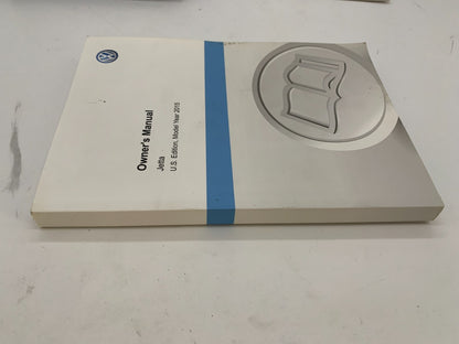 2015 Volkswagen Jetta Owners Manual Set with Case OEM A03B42005