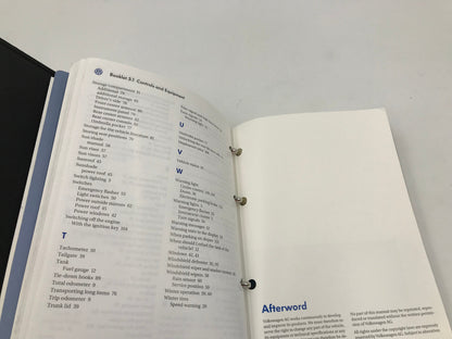 2006 Volkswagen Passat Owners Manual Set with Case OEM A01B21088