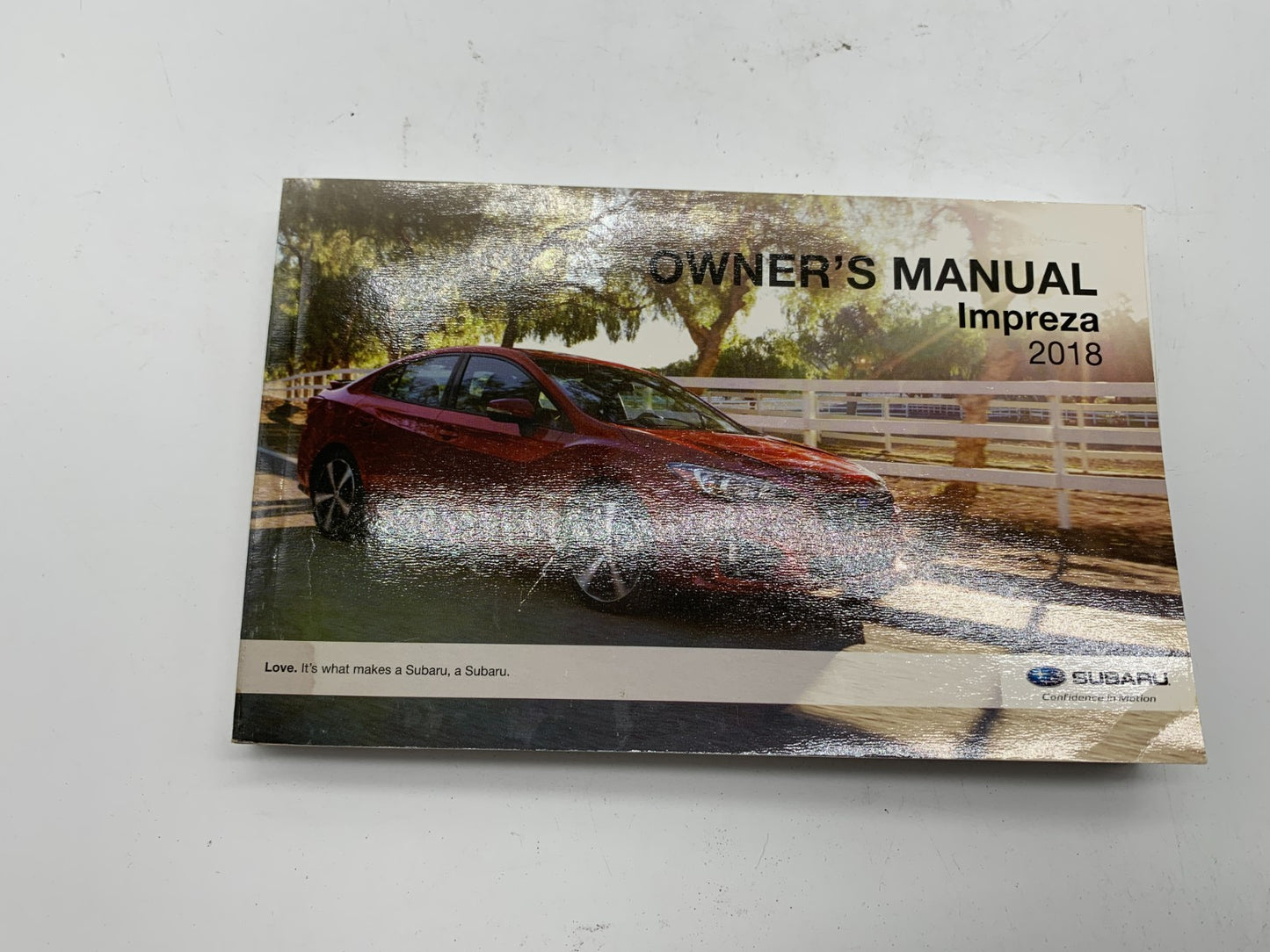 2018 Subaru Impreza Owners Manual Set with Case OEM C03B21051