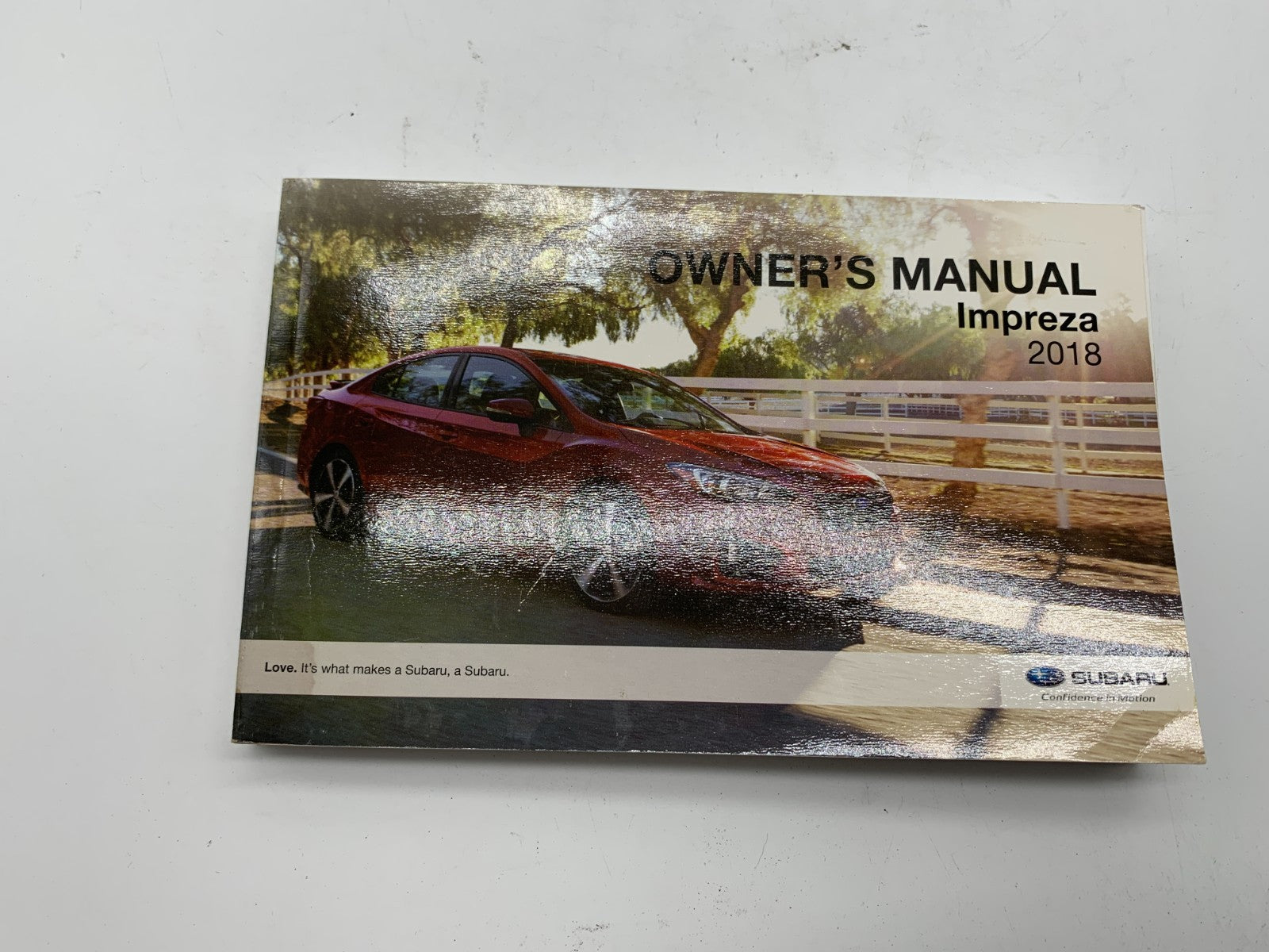 2018 Subaru Impreza Owners Manual Set with Case OEM C03B21051