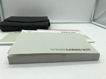 2018 Kia Optima Owners Manual Set with Case OEM E03B39068