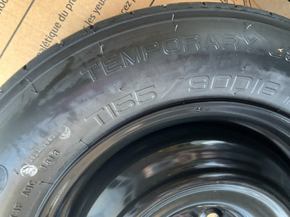 2010-2020 Nissan Rogue 16" Spare Tire Wheel Compact Donut T155/90D16 Maxxis