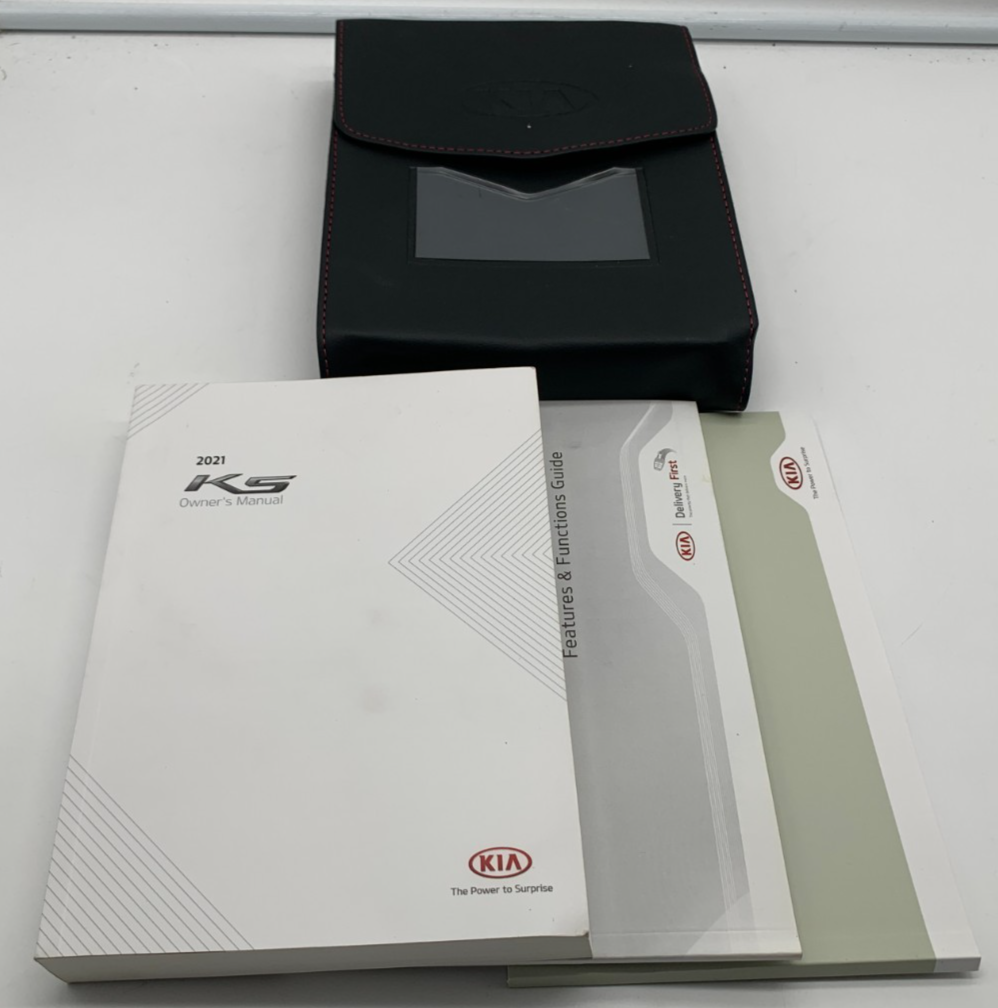 2021 Kia K5 Owners Manual Set with Case OEM C01B39003