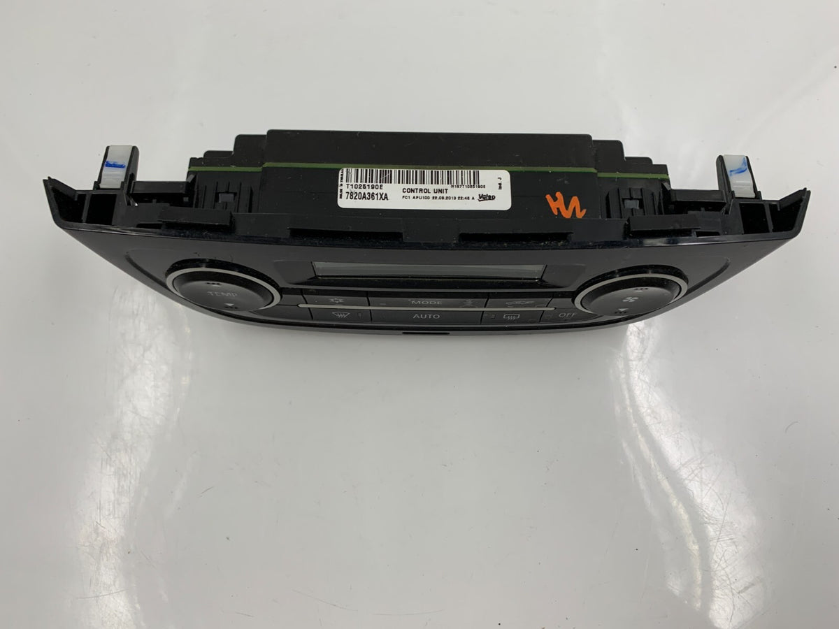 2014 Mitsubishi Mirage AC Heater Climate Control Unit OEM D04B33087