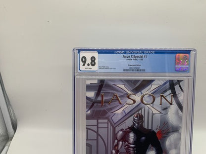Jason X Special #1 CGC 9.8 Wraparound Edition Avatar Press 2005