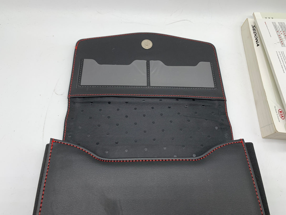 2015 Kia Sedona Owners Manual Set with Case OEM D03B38001