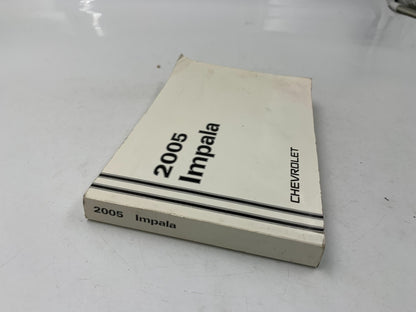 2005 Chevrolet Impala Owners Manual OEM C04B59006