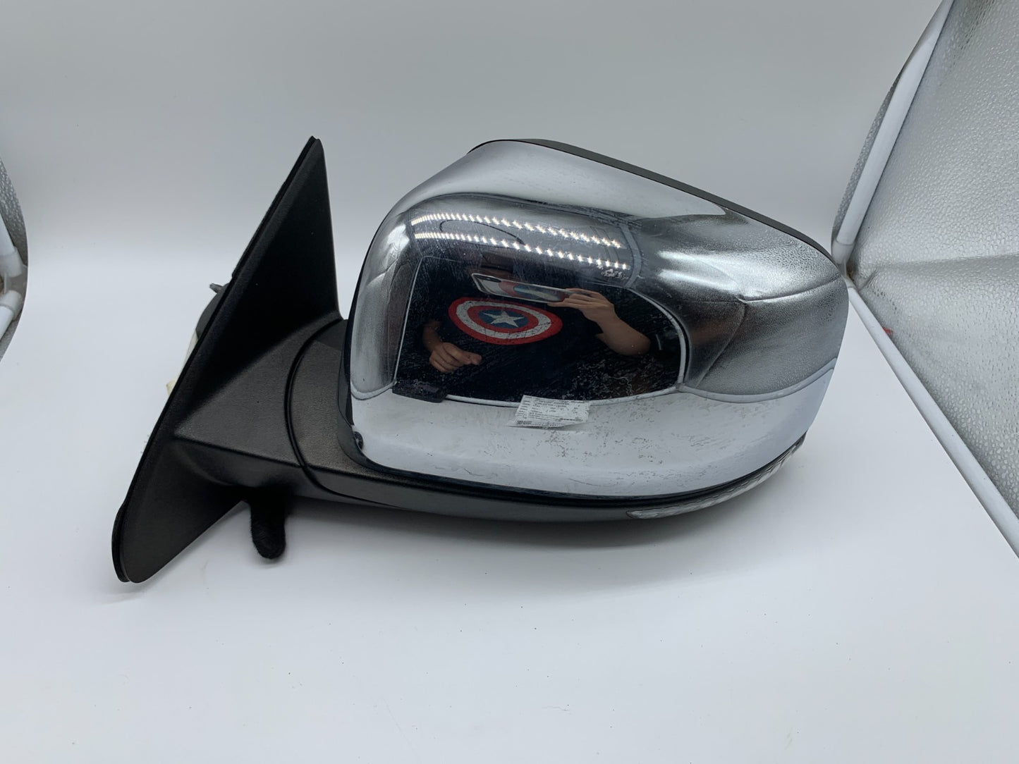 2011-2018 Jeep Grand Cherokee Driver Side Power Mirror Chrome BSA OEM C04B52005