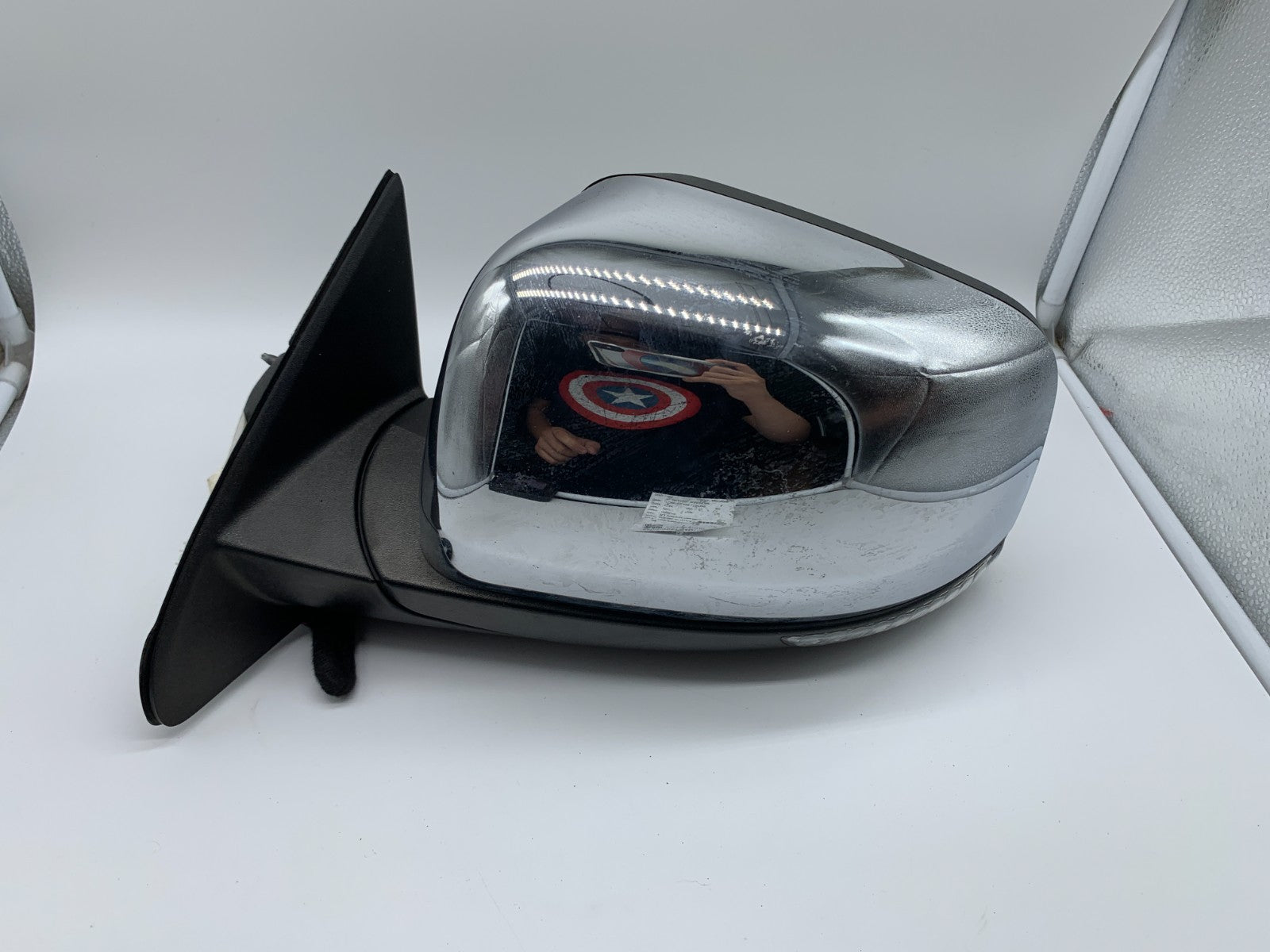 2011-2018 Jeep Grand Cherokee Driver Side Power Mirror Chrome BSA OEM C04B52005