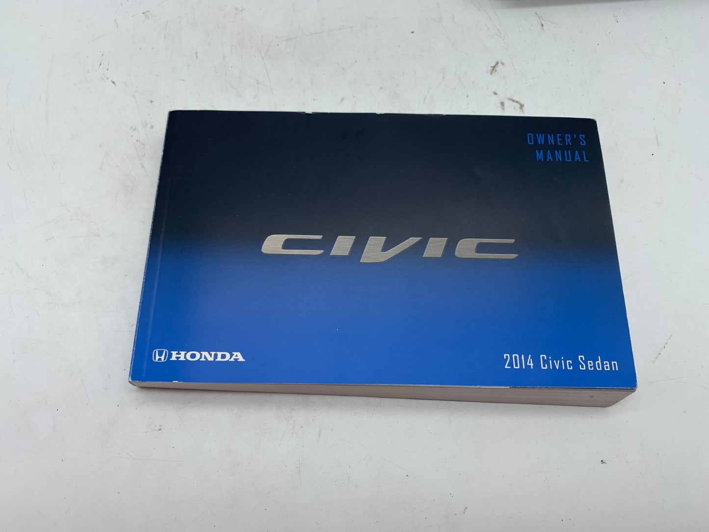 2014 Honda Civic Sedan Owners Manual Set with Case OEM A03B44002